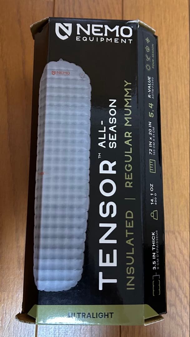 アウトドア寝具 NEMO Tensor Allseason Regular Mummy