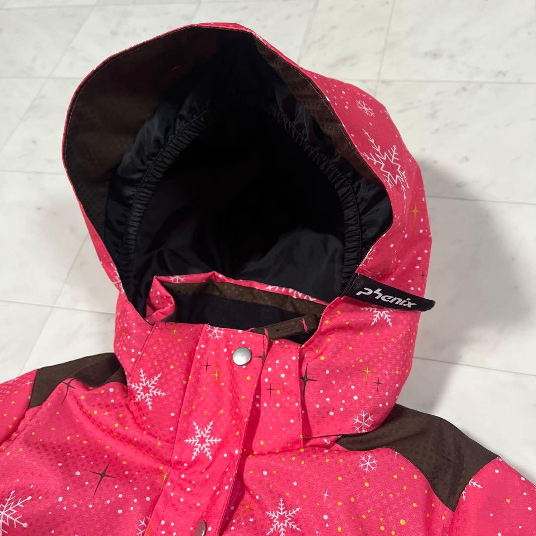 フェニックス スキーウエア 120 110 女の子ウエア ボードウエア ピンク
