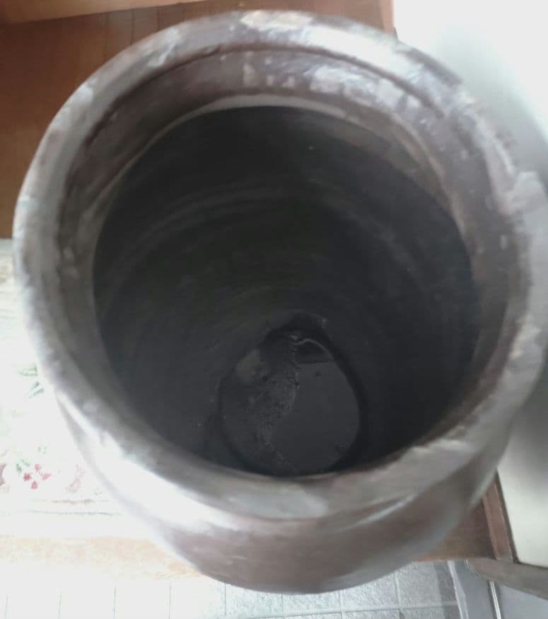 骨董　陶器製　水瓶　みずがめ