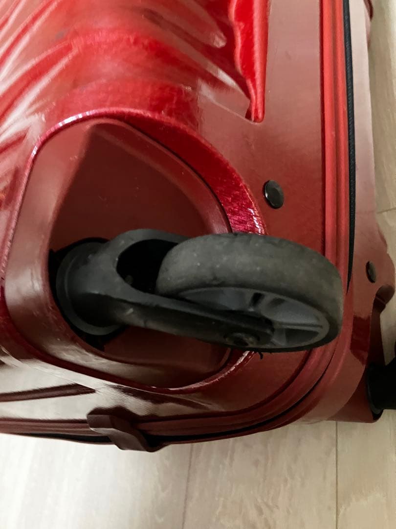 訳あり　サムソナイト コスモライト キャリー　赤　レッド　超軽量　旅行