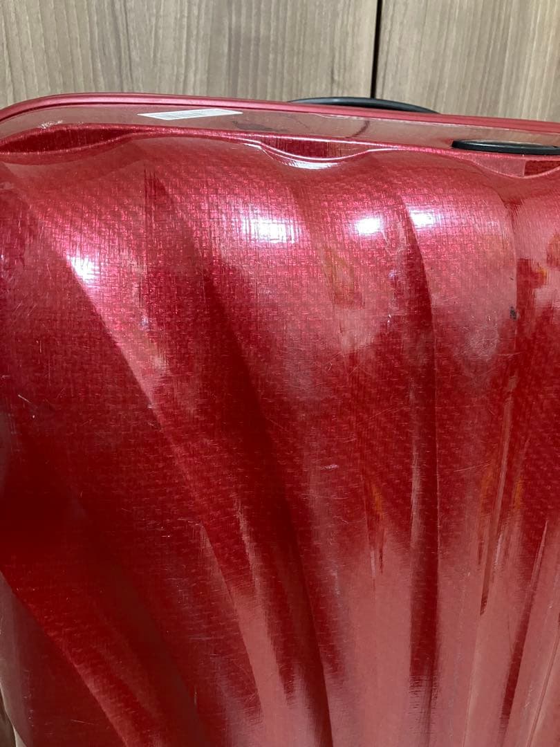 訳あり　サムソナイト コスモライト キャリー　赤　レッド　超軽量　旅行