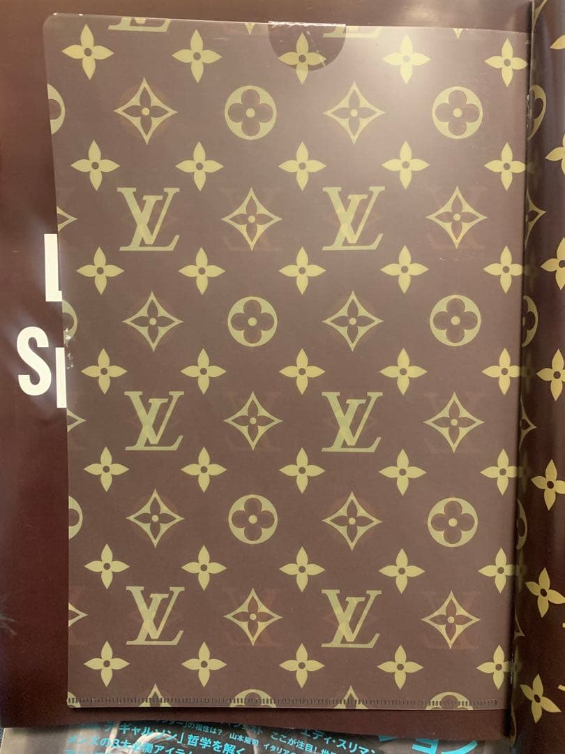 創刊号本付　村上隆　さくらんぼ　ファイル　glamorous ルイヴィトン