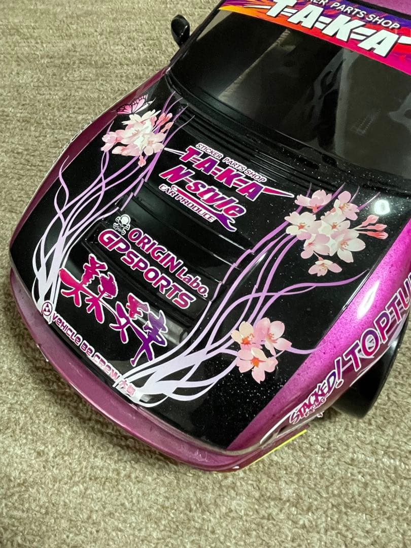 アディクション ラジコンボディ S13 シルビア 高木美紀仕様