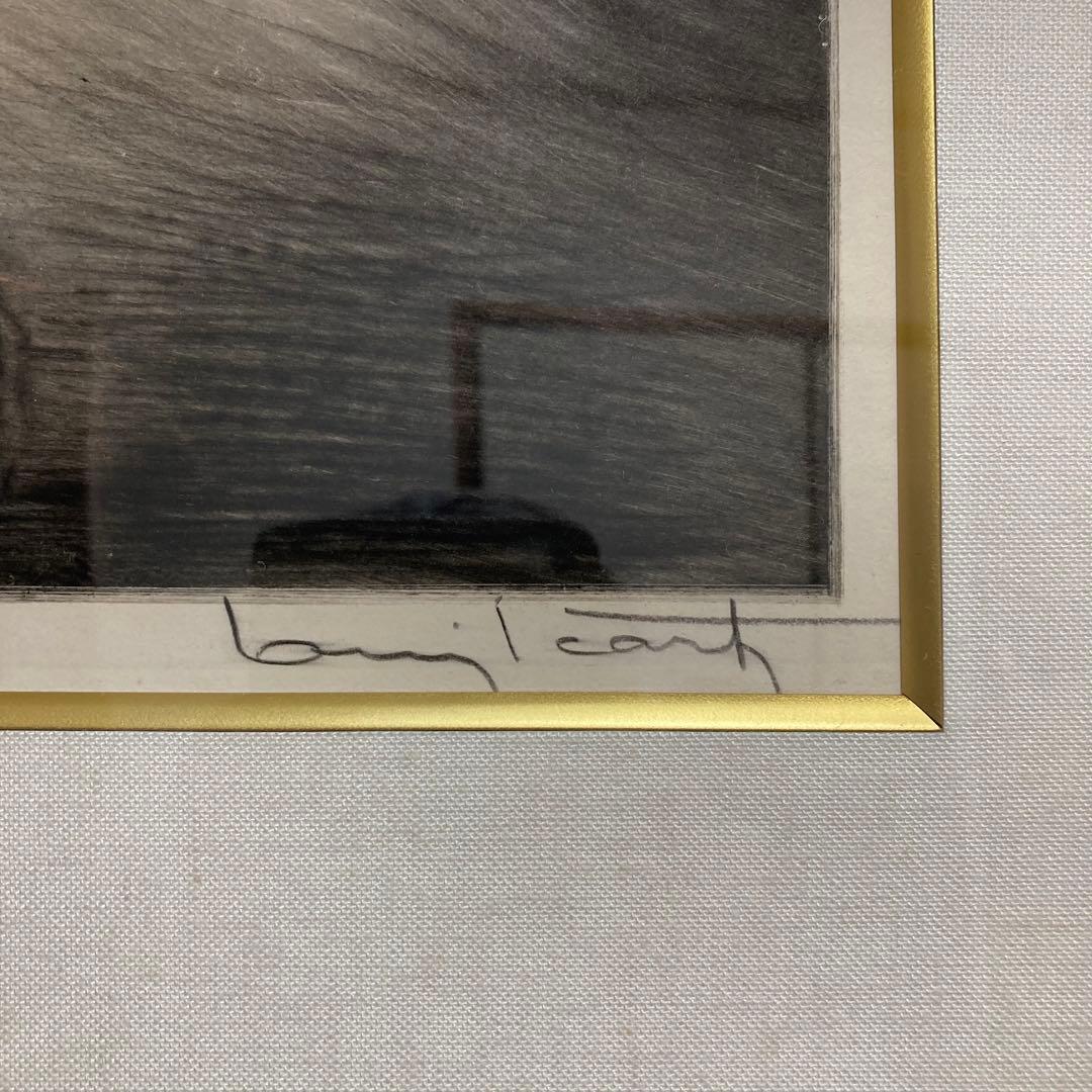 【真作保証】ルイ・イカール「スピード」エッチング 直筆サイン 版画 絵画