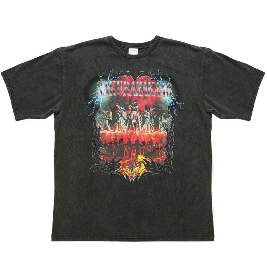 櫻坂46 SAKURAZAKA46 ロックTシャツ XLサイズ