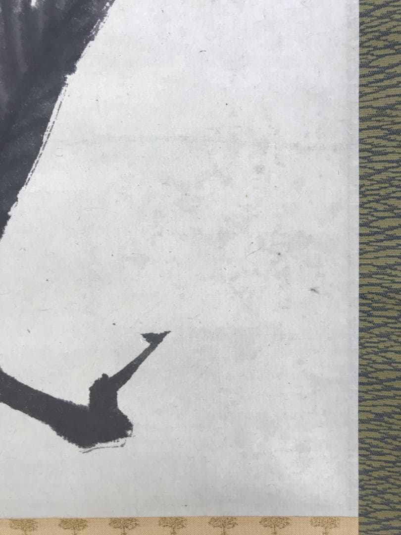 真作/鈴木松年/琵琶画賛/掛軸/名家伝来/AE-23