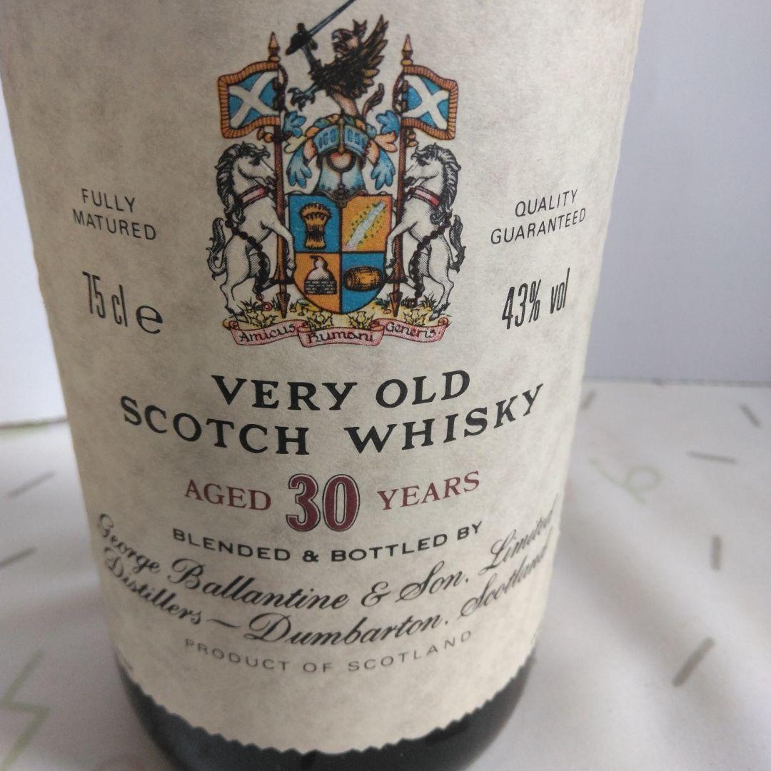 バランタイン AGED30YEARS SCOTCH WHISKEY