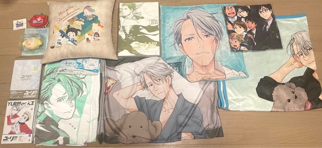 ユーリ!!! on ICE ヴィクトル　フィギュア　タオルなど　グッズまとめ売り
