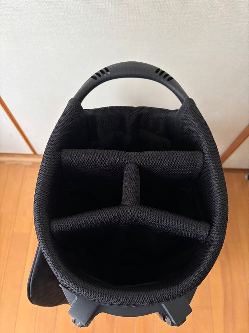 BRIEFING キャディバッグ ブラック迷彩