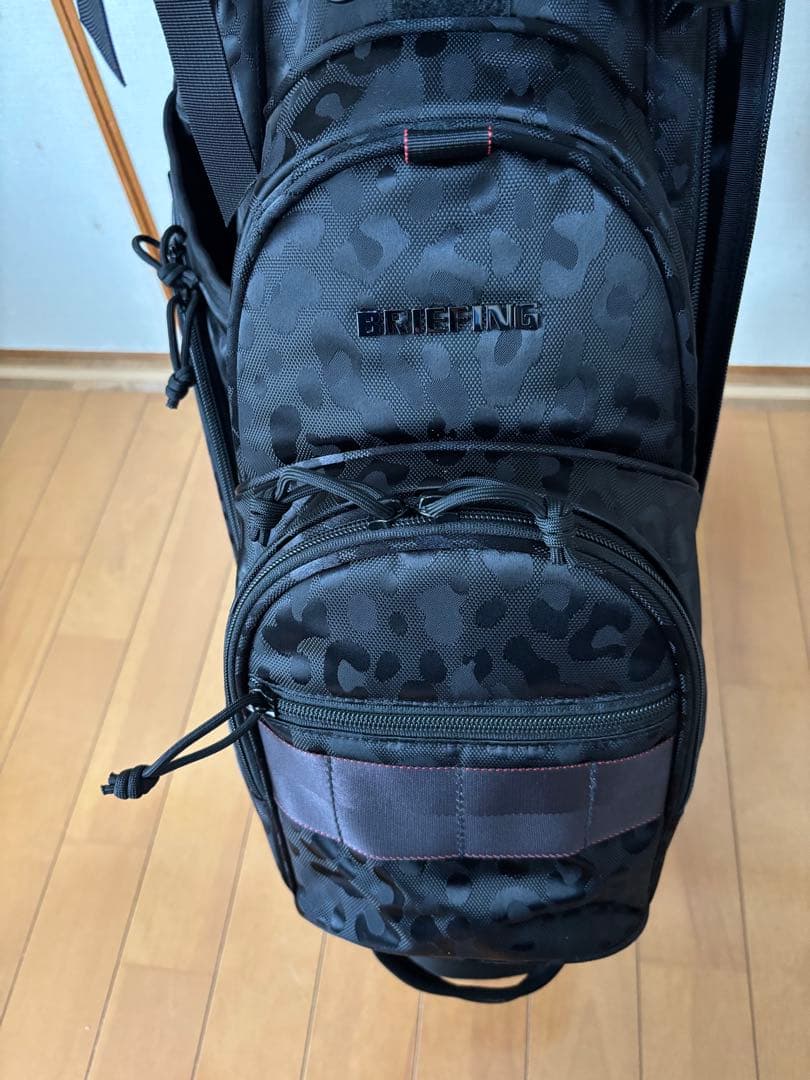 BRIEFING キャディバッグ ブラック迷彩