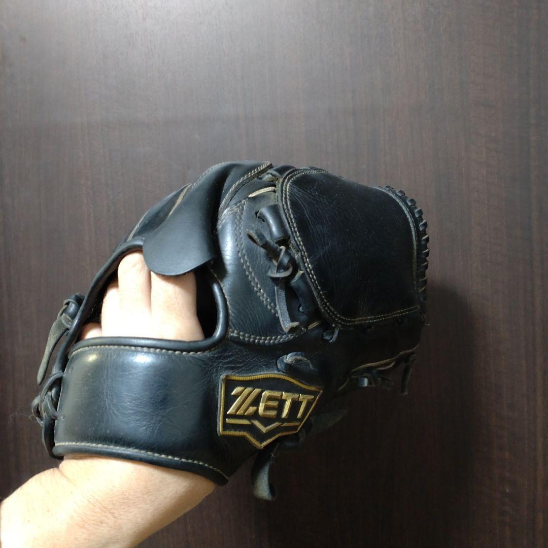 ZETT ブラック 硬式グローブ NEOSTATUS 投手用