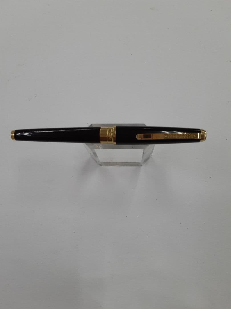 万年筆　黒檀　21K 希少アンティーク　世界の銘木シリーズ　年代物 ケース付