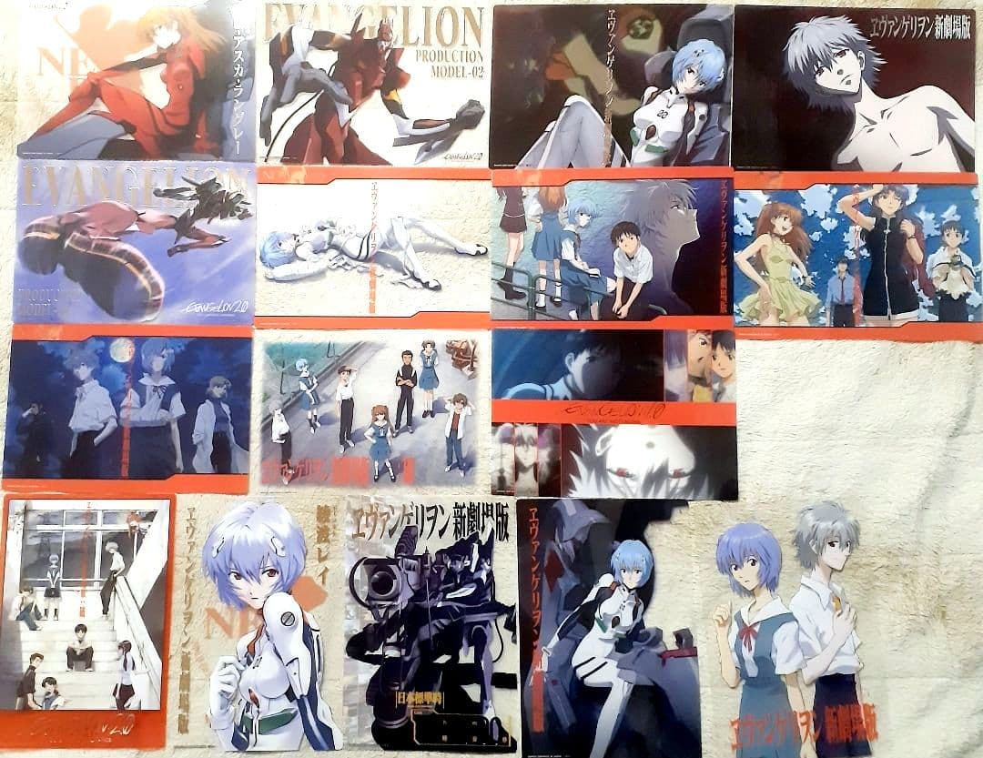 エヴァンゲリオン ビジュアルアートワークス 2.0 破 全32種 コンプリート
