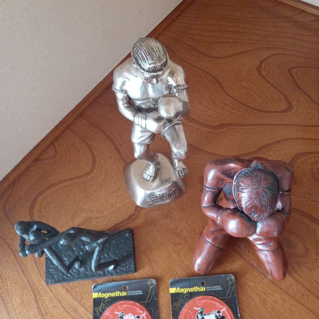 ムエタイ　ボクシング 　置物