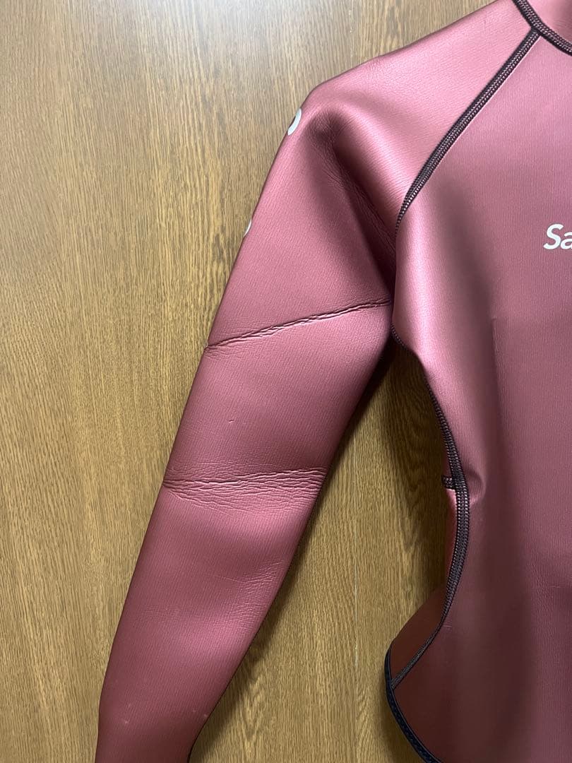 BESTDIVE Saveocean 赤色 2MM ウェットスーツ Lサイズ