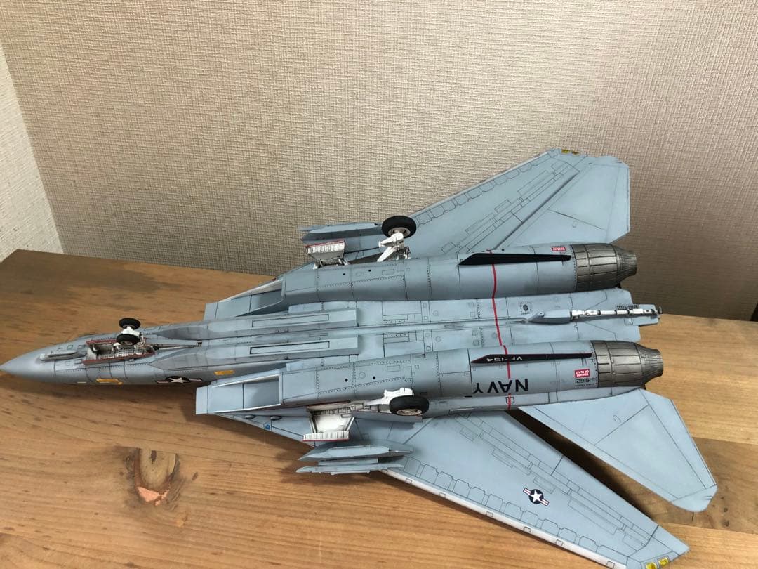 moon。米海軍　F-14A プラモデル