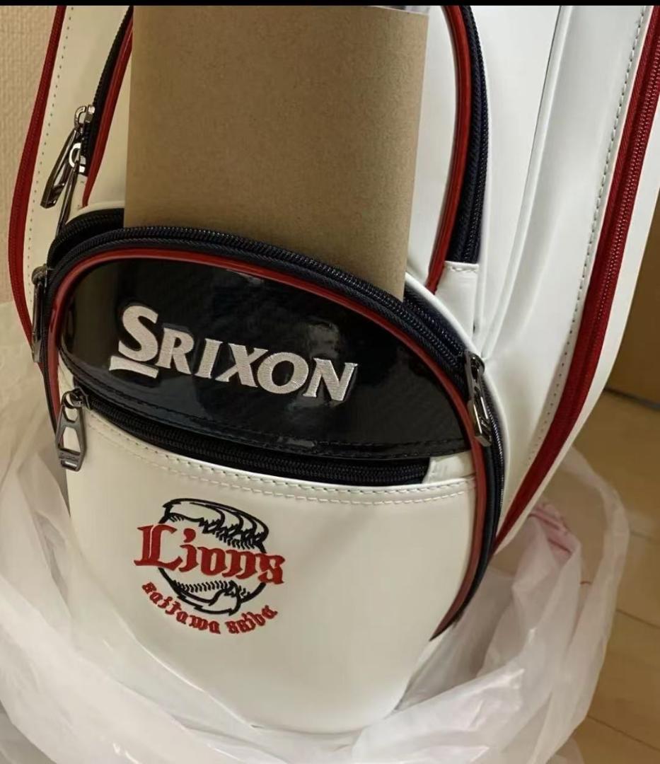 Lions GGC-S183L ゴルフバッグ ホワイト