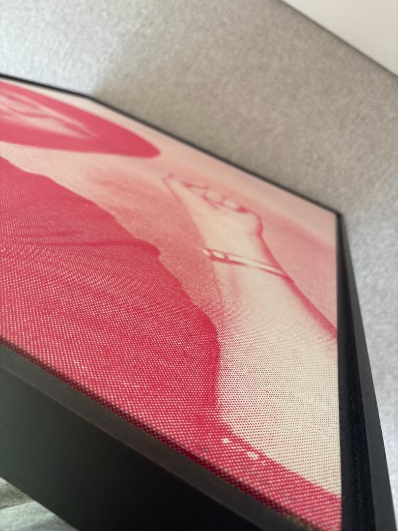 ラッセル ヤング「ジェーン フォンダ」キャンバス絵画（作家直筆サイン入り）