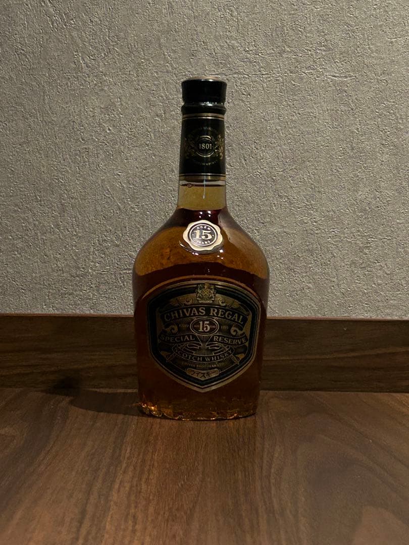 幻のシーバスリーガル15年【旧ボトル】終売品・未開封レア