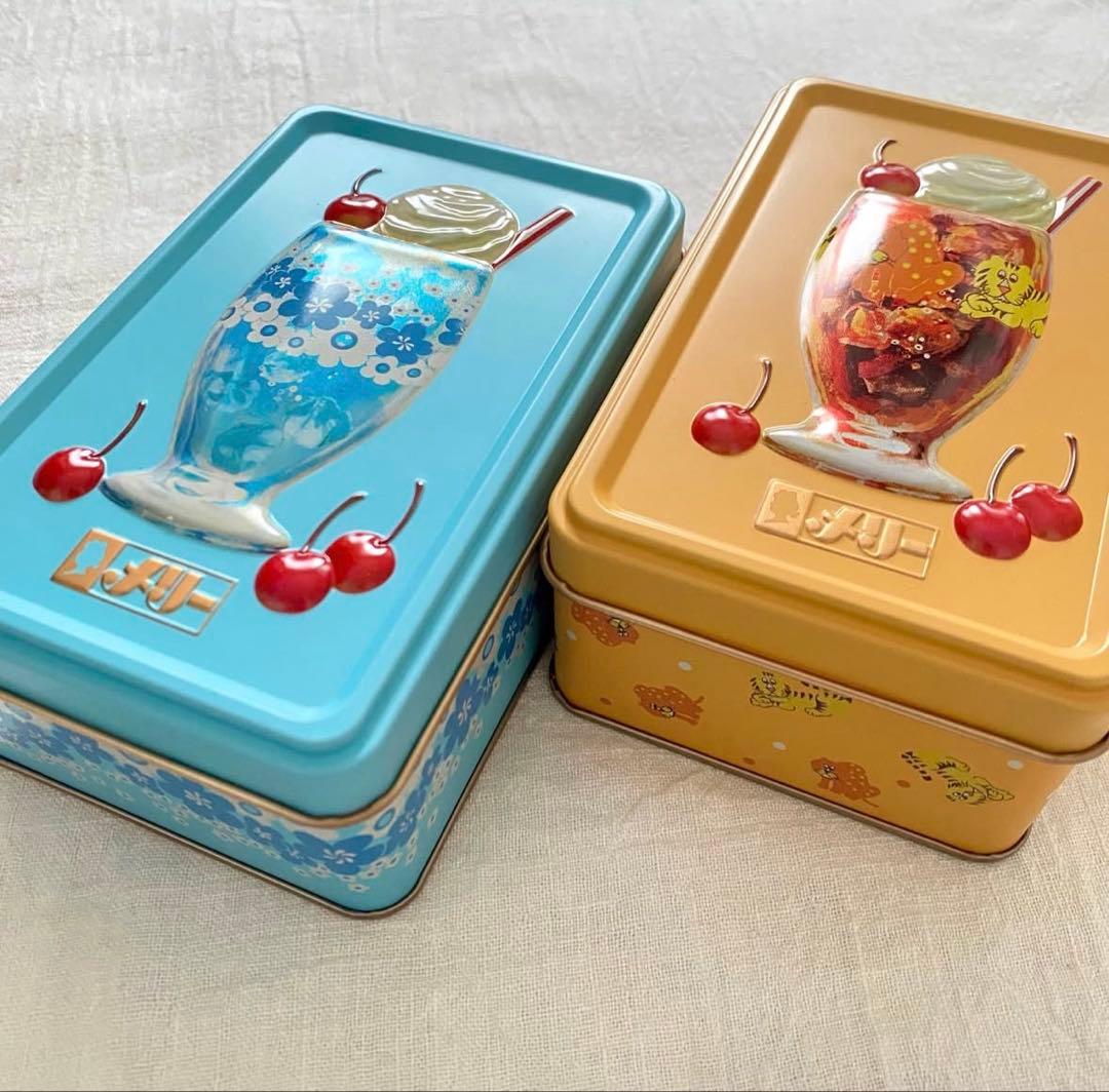 メリーチョコレート×アデリアレトロコラボ限定缶