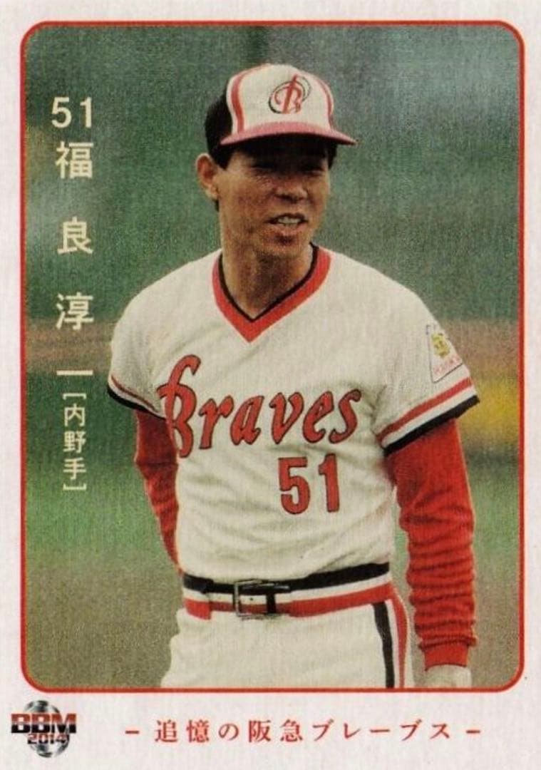 阪急ブレーブス　福良淳一選手ユニフォーム　球団支給品　実使用