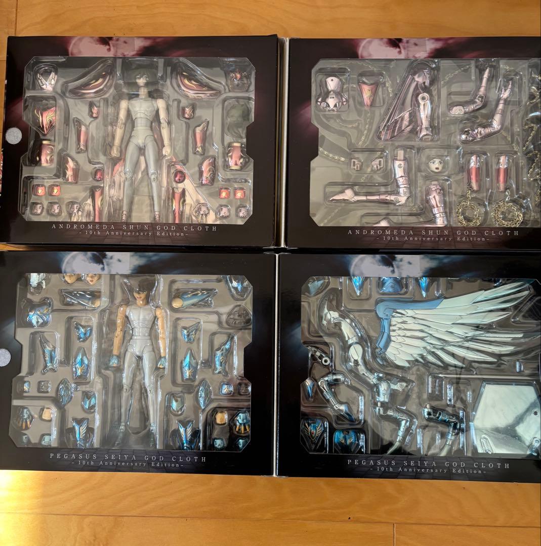 聖闘士聖衣神話　10th Anniversary 5体+ステージセット
