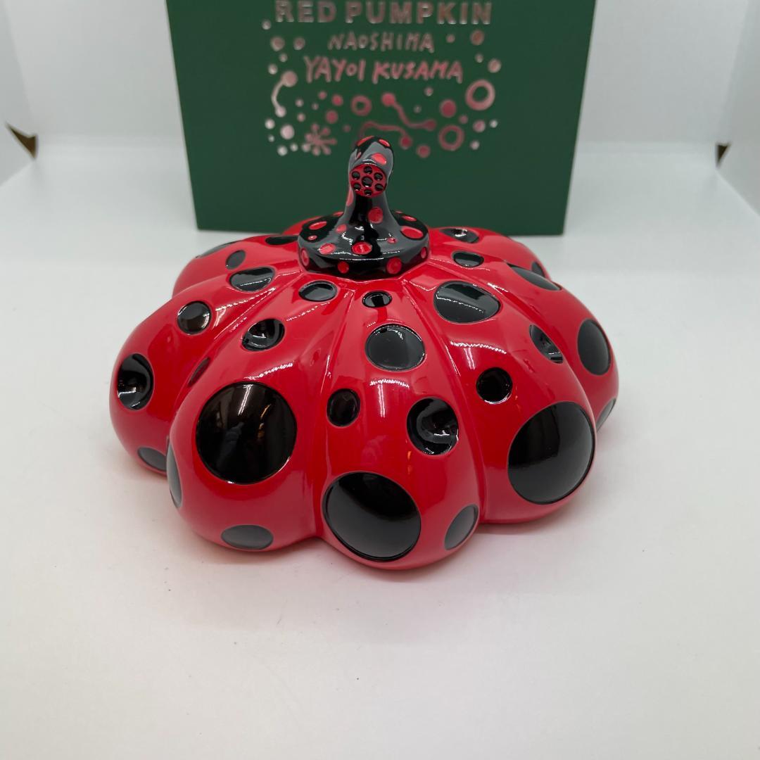 【美品】草間彌生 『RED PUMPKIN』直島限定 オブジェ