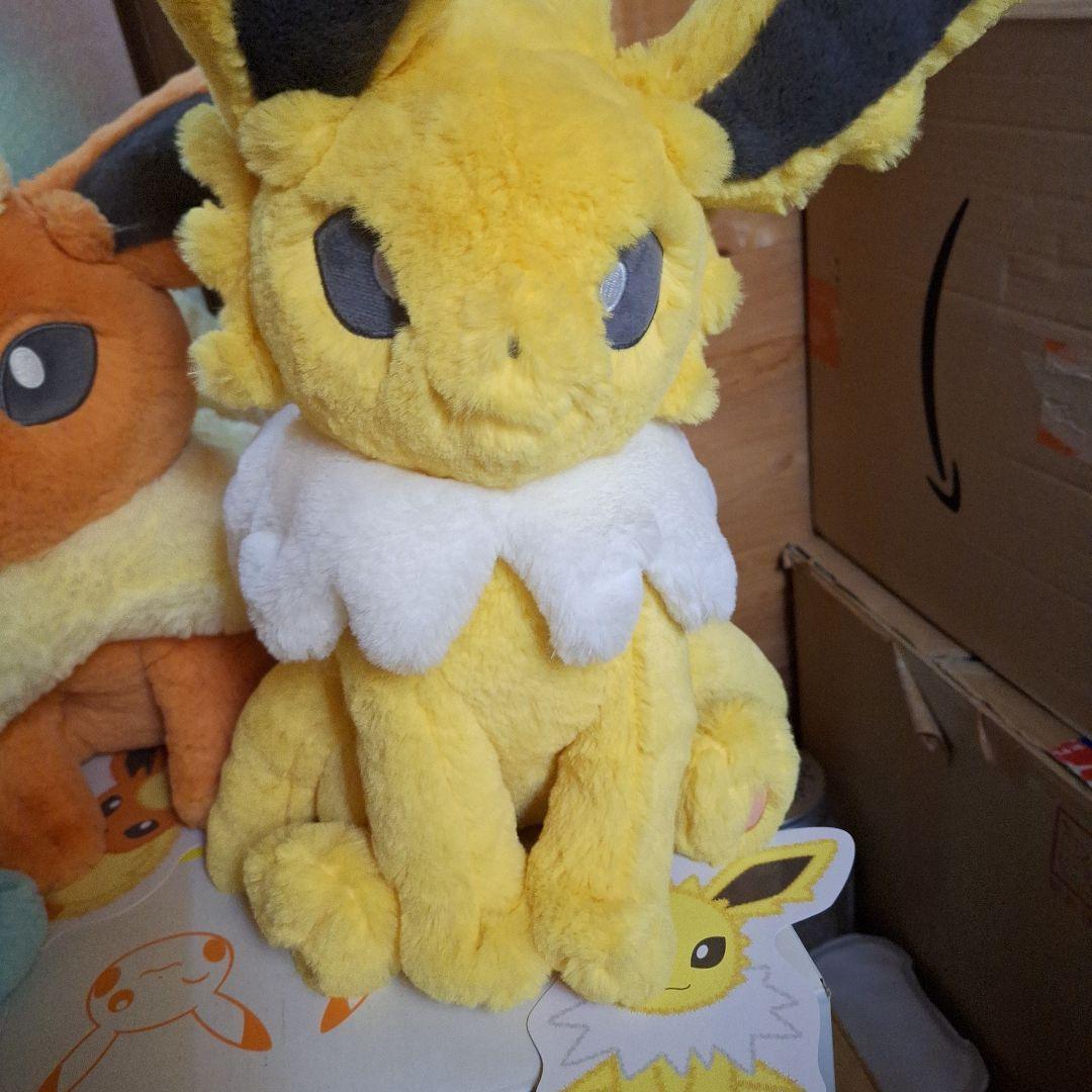 ポケモンセンター　ブイズ　ふわふわ抱きぬいぐるみ　シャワーズ　サンダース　他