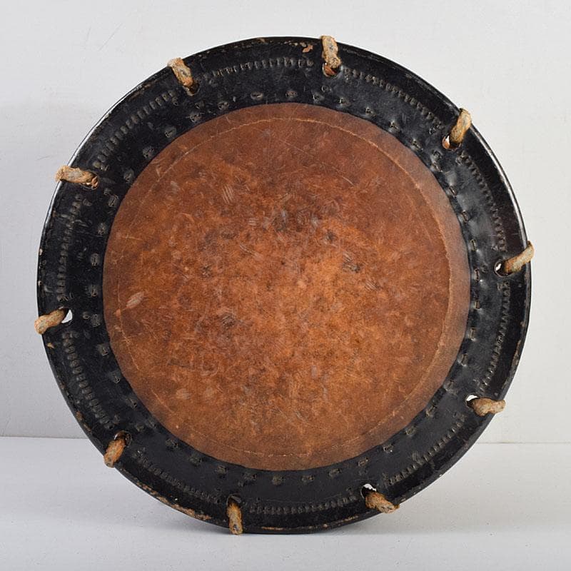 和楽器　和太鼓　日の出松鶴蒔絵　締太鼓　撥付　V　R9351B