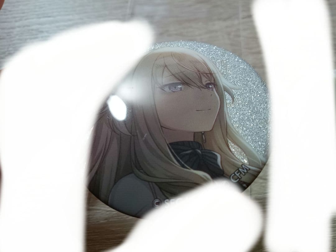 プロセカ 草薙寧々 グリッター缶バッジ 24a