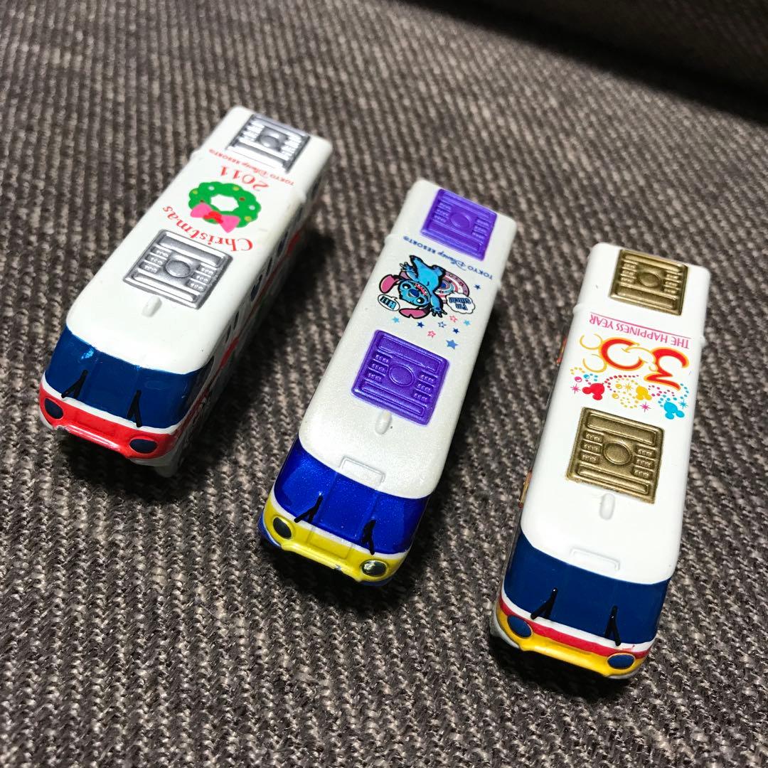 ディズニートミカ9個セット　バスセット