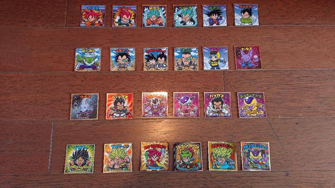 ドラゴンボール超マンチョコシール