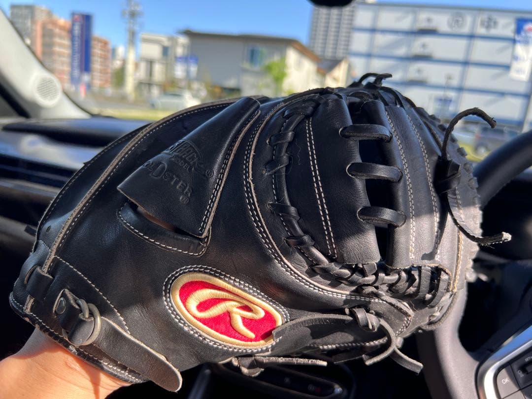 さ*パ様 ローリングス　キャッチャーミット【黒】