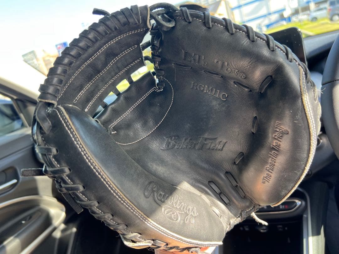 さ*パ様 ローリングス　キャッチャーミット【黒】