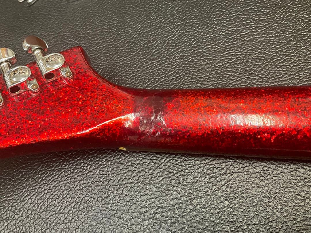 ギブソンUSA　エレキギター　レッドスパークル