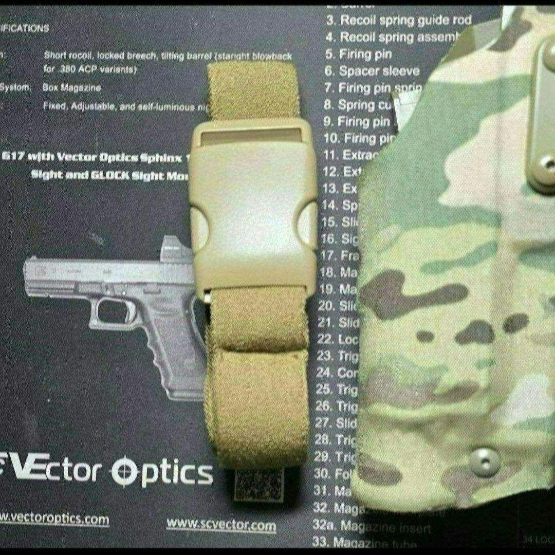 サファリランド　レプリカ　ホルスター　マルチカム　右用