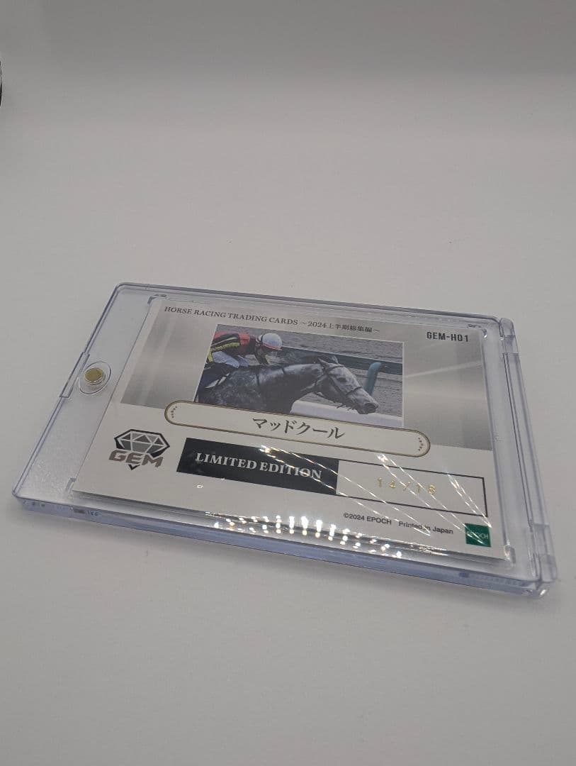 【美品】EPOCH ホースレーシングカード 2024 マッドクール GEM
