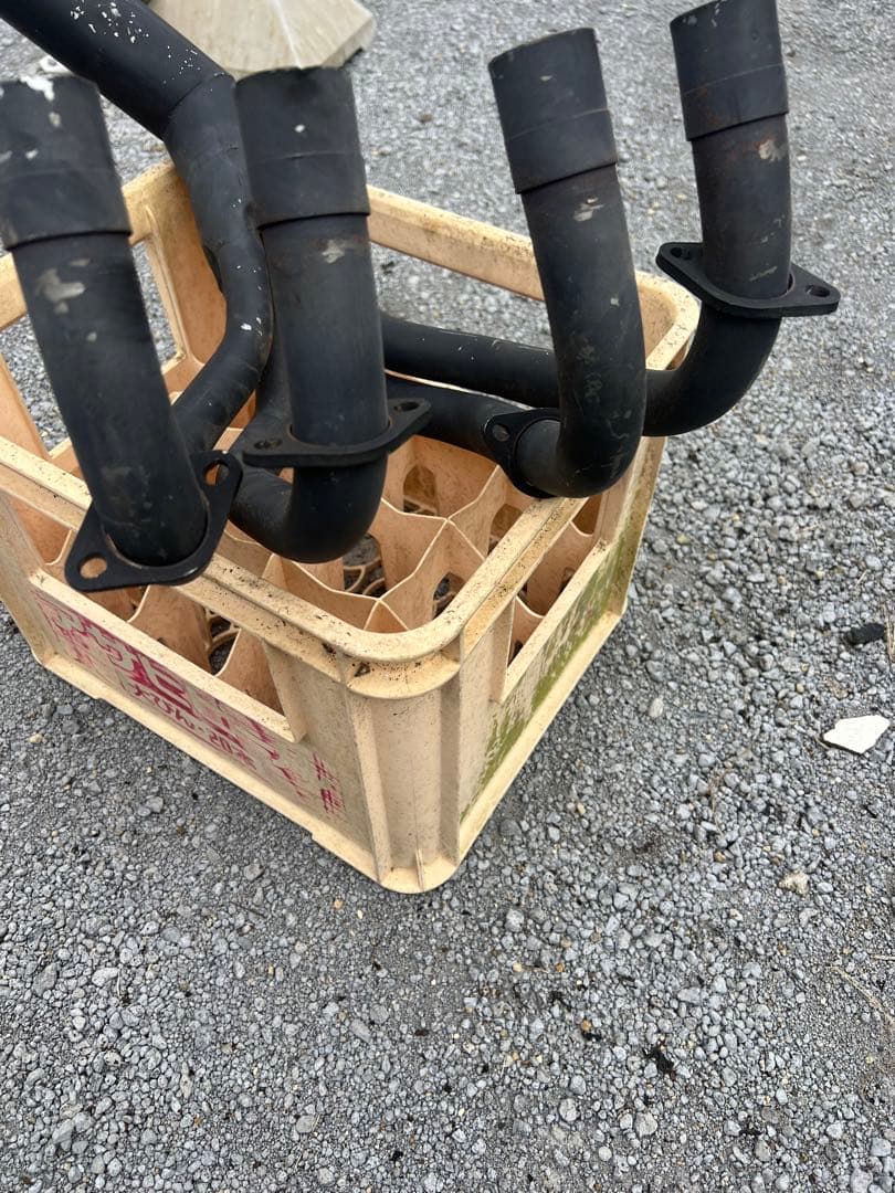 CB400Fアルファレーシングマフラー当時物