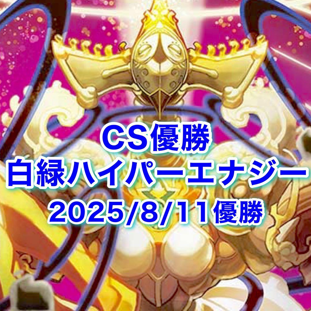 CS優勝　白緑ハイパーエナジー