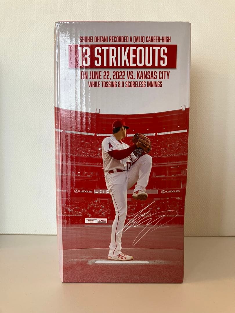 大谷翔平 コミモラティブボブルヘッド 13ストライクアウト