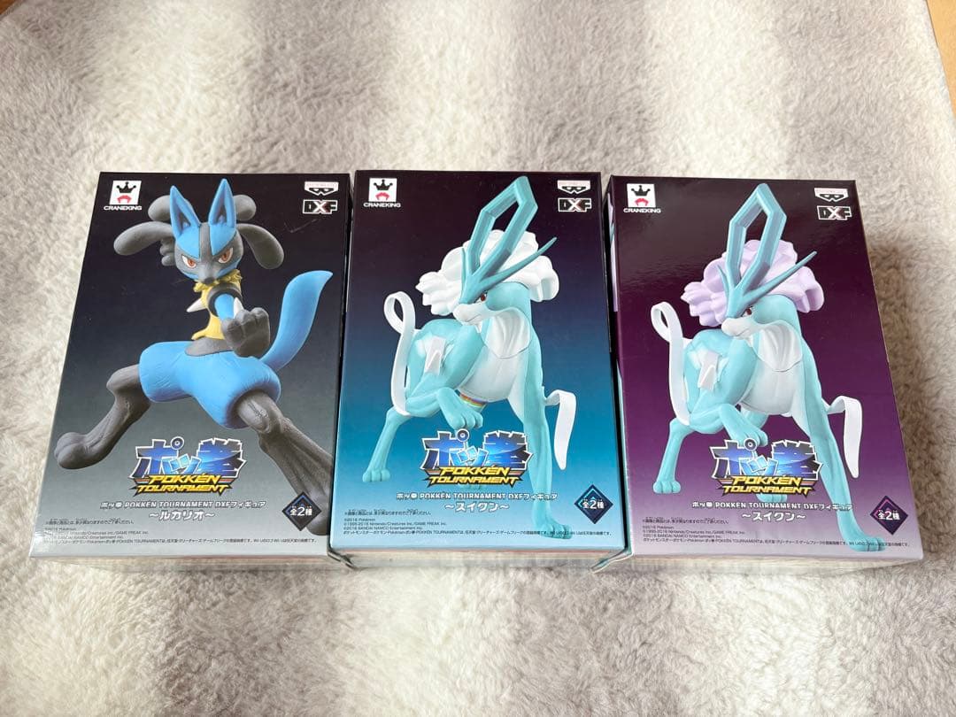 ポッ拳 スイクン ルカリオ