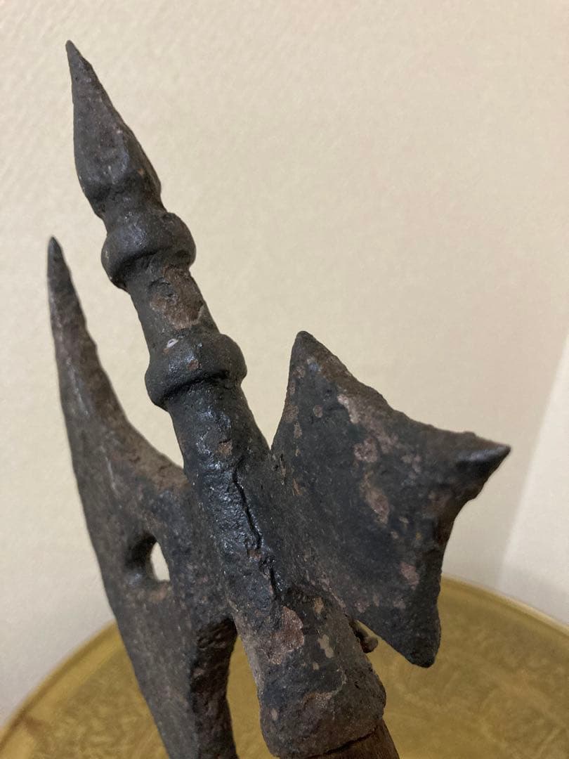 古斧　珍品　古武器　アンティーク　西洋式　ヴァイキング　オールドアックス