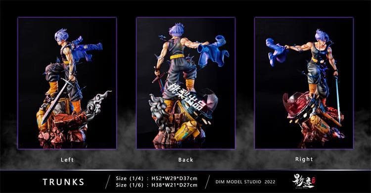 新品未開封『ドラコンボール』 　未来トランクス　 ガレージキット スタチュー