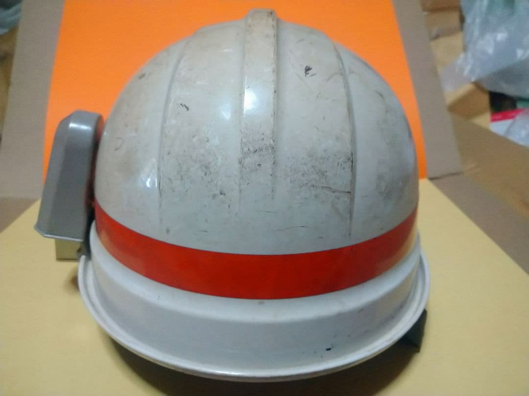 希少!!《JR貨物 ヘルメット》呼子(笛)付き ミドリ安全 白色 実使用品