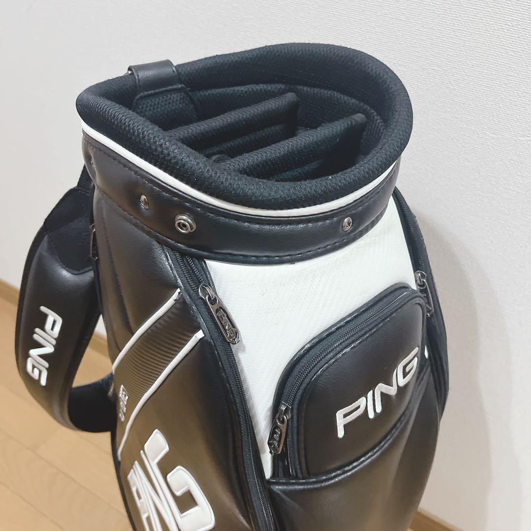 K267 PING ピン キャディバッグ ブラック フード無し