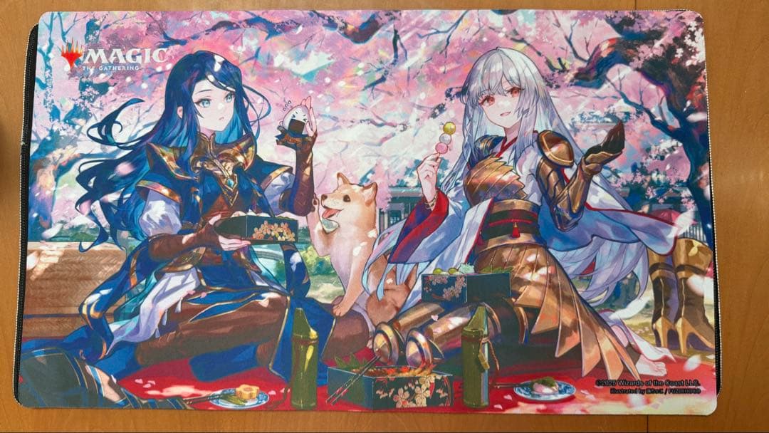 MTG 放浪皇のお花見　プレイマット