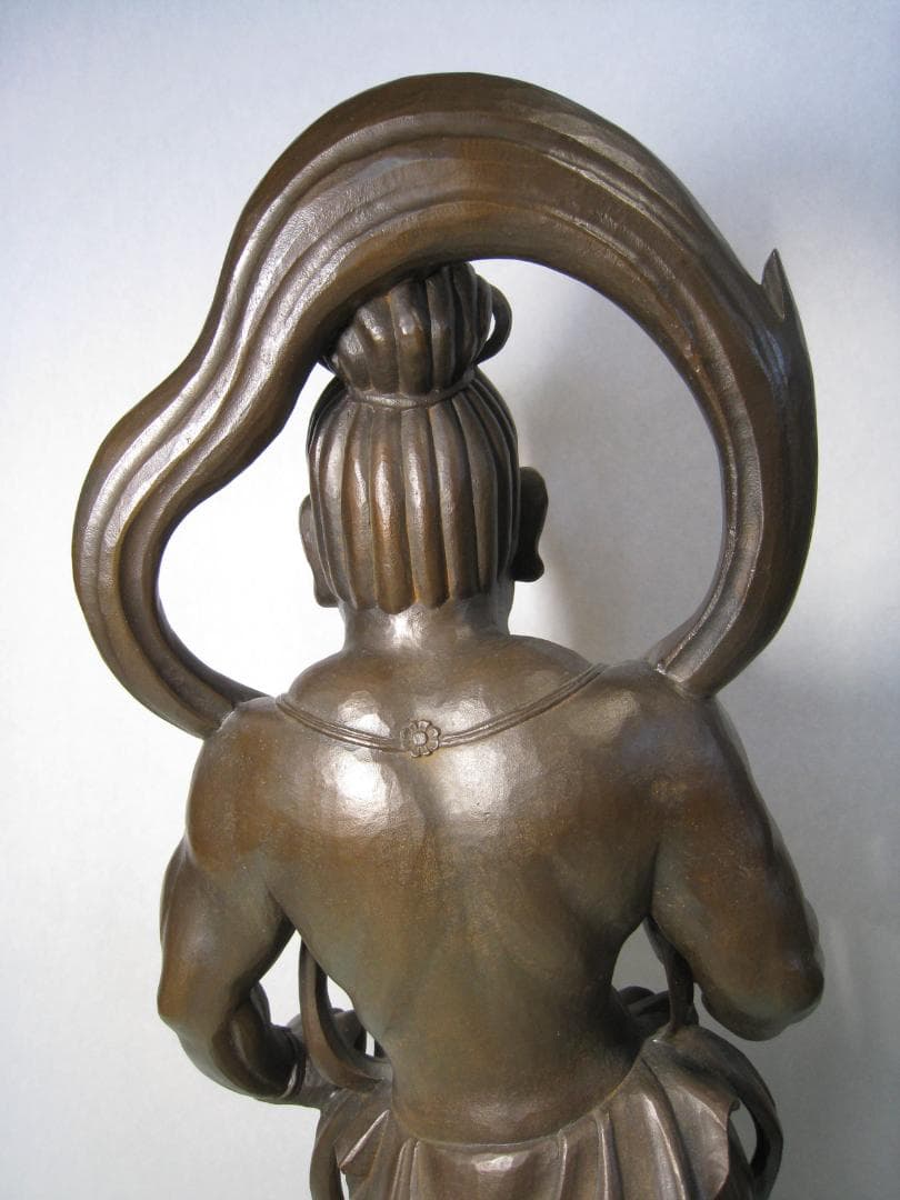 高村光雲　【仁王尊像】ブロンズ製　阿吽と吽形の一対