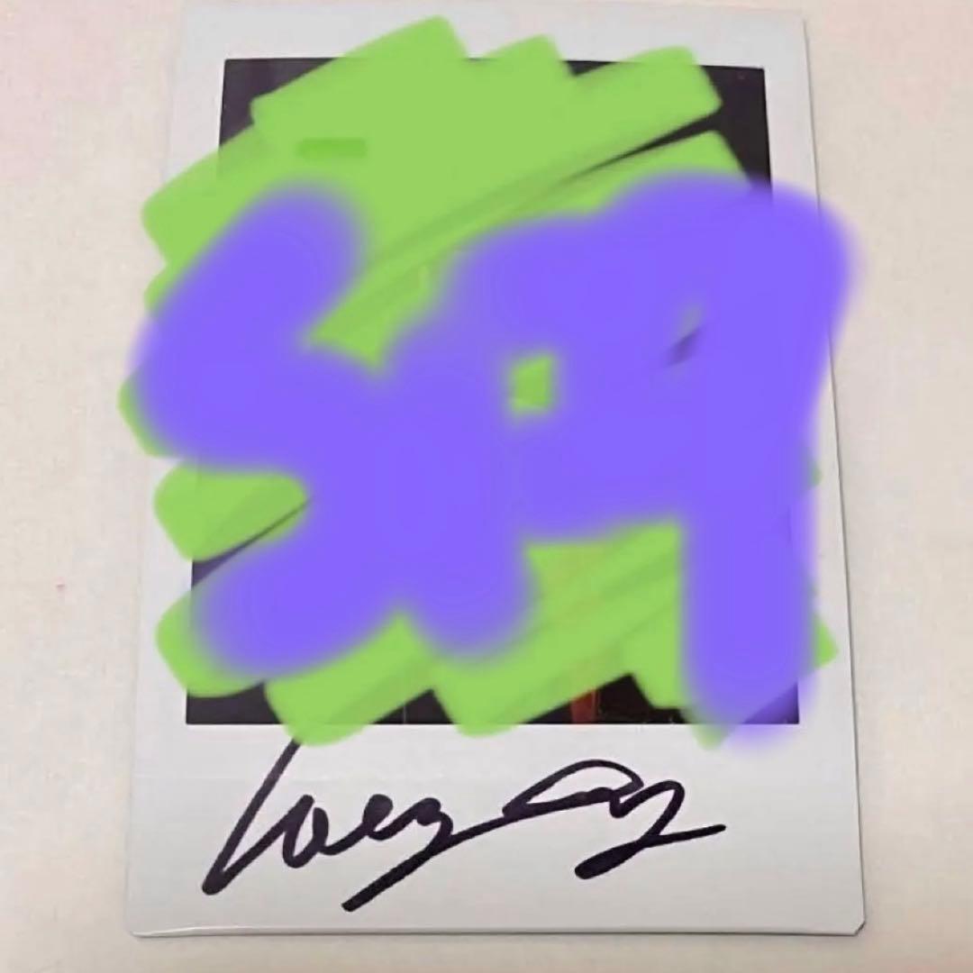 SF9 ユテヤン　テヤン　直筆サイン　チェキ　ポラ　トレカ　LOVE RACE