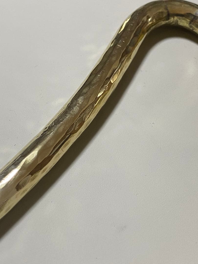 トライアングル 真鍮製 自作 10mm×15cm