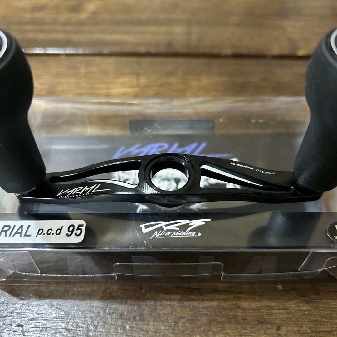 DRT VARIAL バリアルハンドル p.c.d 95 ブラック オマケ付き